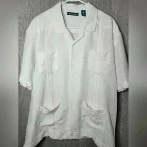 Men's Cream Cubavera Guayabera.